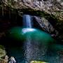 Natural Bridge (Arch & Waterfall)