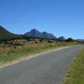 Rural Country Valley Scenic Back Road