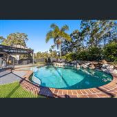 Half acre, pool, shed family home. Lake across road.