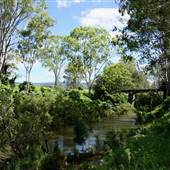 Rathdowney - Rural Town with Mountain Range