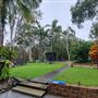 Half acre, pool, shed family home. Lake across road.