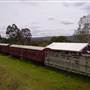 Linville Township & Abandoned Rail Box Cars