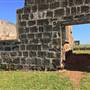 St Helena Island National Park - Exercise Yards & Ruins