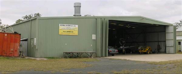 Caboolture Airport Hangars (29/08/2003)