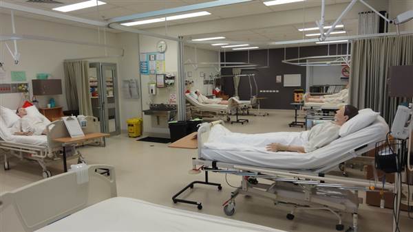 Hospital Wards & Nurses Stations - School of Pharmacy and Medical Sciences, Griffith University (2/09/2013)
