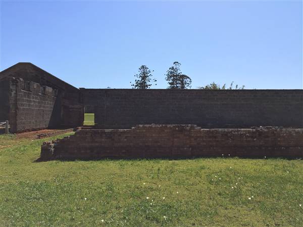 St Helena Island National Park - Exercise Yards & Ruins (23/09/2015 - Credits: Neil McGregor)