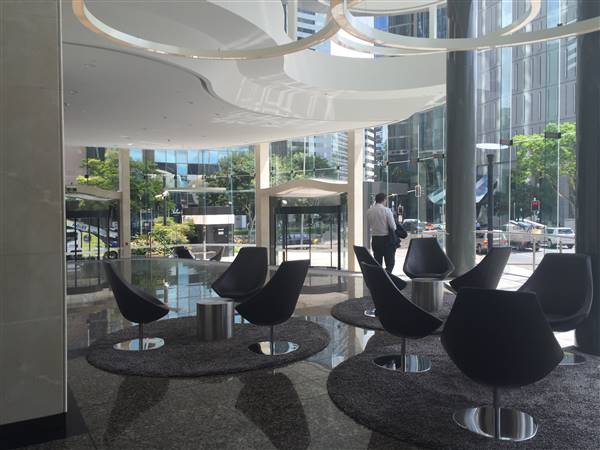 Eagle Street Lobby - Downtown Brisbane (1/04/2016)
