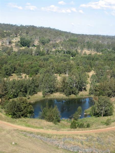 Lake Wivenhoe - Roads & Dam Wall (10/05/2006)