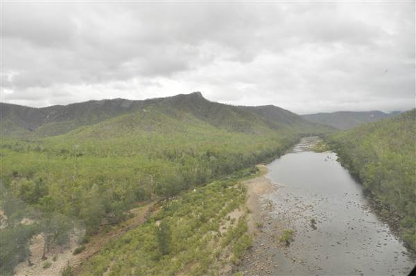 Herbert River (Between Yamanie creek falls and Blancoe Creek Falls) (8/01/2015 - Credits: Angus Ledgerwood)