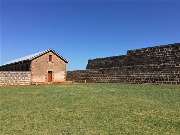 St Helena Island National Park - Exercise Yards & Ruins (23/09/2015 - Credits: Neil McGregor)