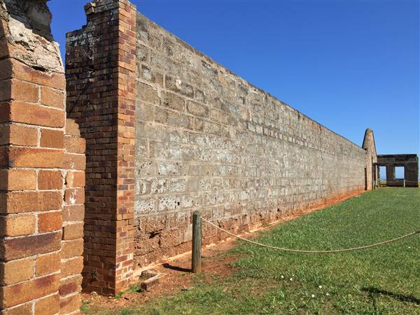 St Helena Island National Park - Exercise Yards & Ruins (23/09/2015 - Credits: Neil McGregor)