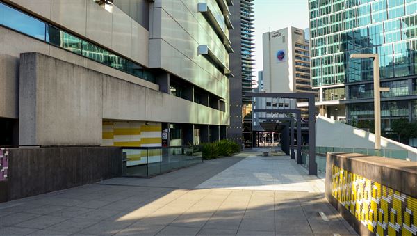 Brisbane Magistrates Court - Courtyard & Streetscape (2/06/2023 - Credits: Screen Queensland)