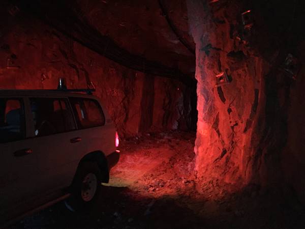 Underground Tunnels - Gold Mine (13/08/2015 - Credits: Neil McGregor)