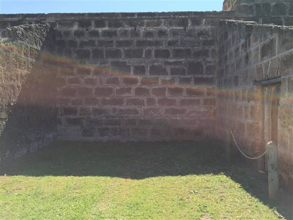 St Helena Island National Park - Exercise Yards & Ruins (23/09/2015 - Credits: Neil McGregor)