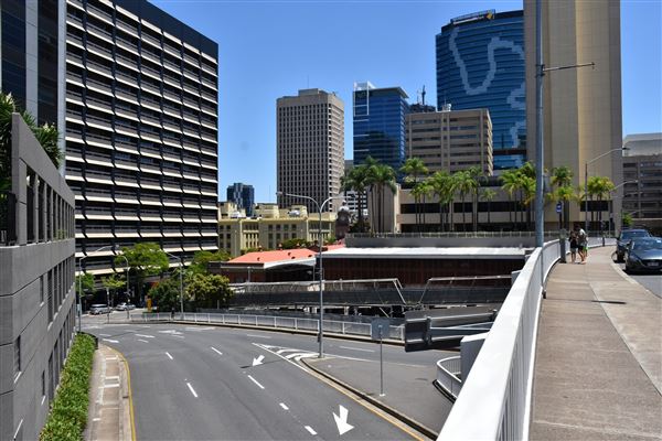 Turbot Street between Edward & Wharf Streets (2/02/2020 - Credits: Kathryn Metcalfe)