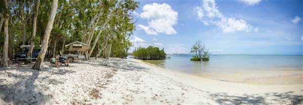 Cooktown / Township - Camping at Elim Beach - 4WD - Coloured Sands (27/04/2015)
