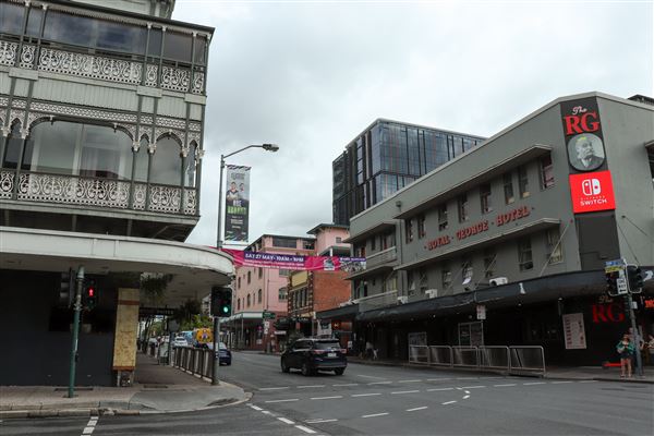 Brunswick Street Mall (25/04/2023 - Credits: Screen Queensland)