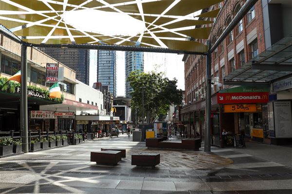 Brunswick Street Mall (25/04/2023 - Credits: Screen Queensland)