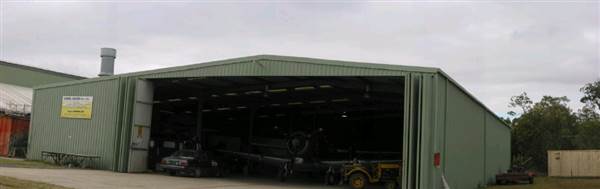 Caboolture Airport Hangars (29/08/2003)