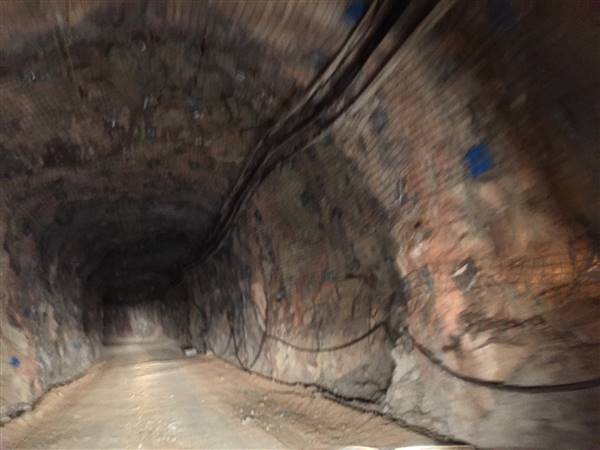 Underground Tunnels - Gold Mine (13/08/2015 - Credits: Neil McGregor)
