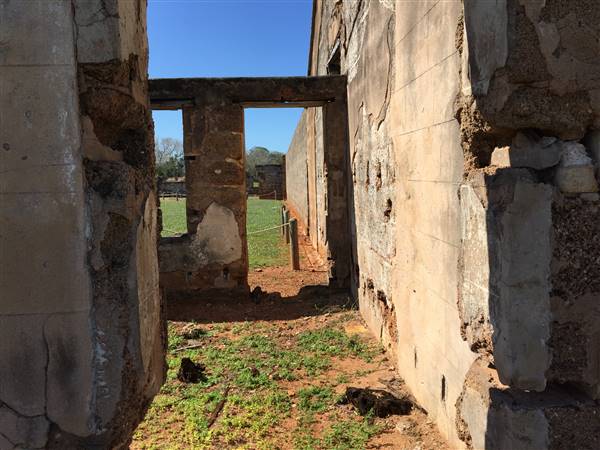 St Helena Island National Park - Exercise Yards & Ruins (23/09/2015 - Credits: Neil McGregor)