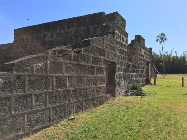 St Helena Island National Park - Exercise Yards & Ruins (23/09/2015 - Credits: Neil McGregor)
