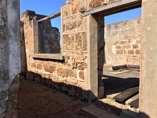 St Helena Island National Park - Exercise Yards & Ruins (23/09/2015 - Credits: Neil McGregor)
