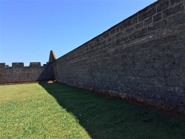 St Helena Island National Park - Exercise Yards & Ruins (23/09/2015 - Credits: Neil McGregor)