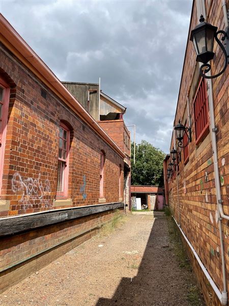 Mixed Heritage Street with Mural (29/01/2021 - Credits: Kathryn Metcalfe)