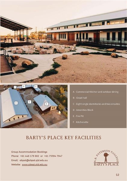 Barty's Place (3/03/2026 - Credits: A.B. Paterson College)
