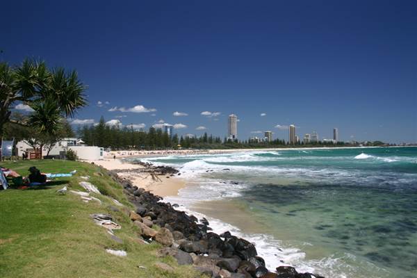 Burleigh Heads - Beach & Surf Club area (24/11/2008)