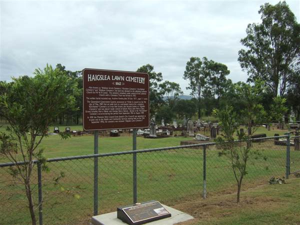 Haigslea Lawn Cemetery (25/07/2012)