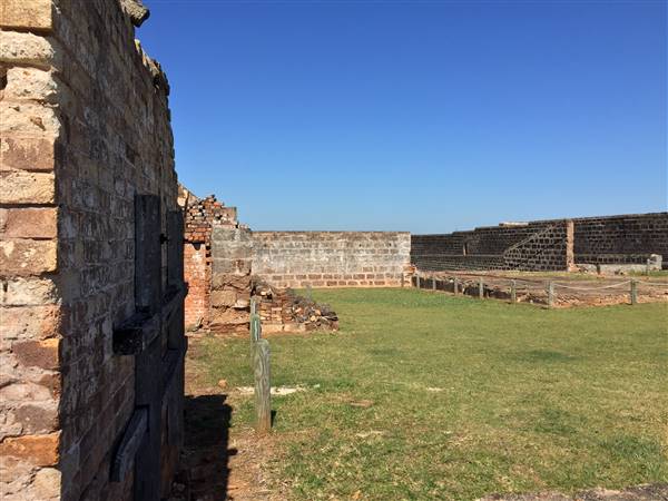St Helena Island National Park - Exercise Yards & Ruins (23/09/2015 - Credits: Neil McGregor)