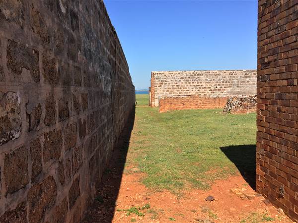 St Helena Island National Park - Exercise Yards & Ruins (23/09/2015 - Credits: Neil McGregor)