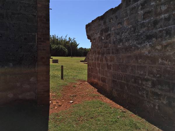 St Helena Island National Park - Exercise Yards & Ruins (23/09/2015 - Credits: Neil McGregor)