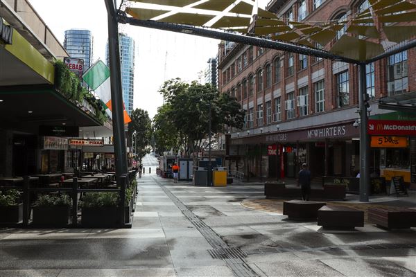 Brunswick Street Mall (25/04/2023 - Credits: Screen Queensland)