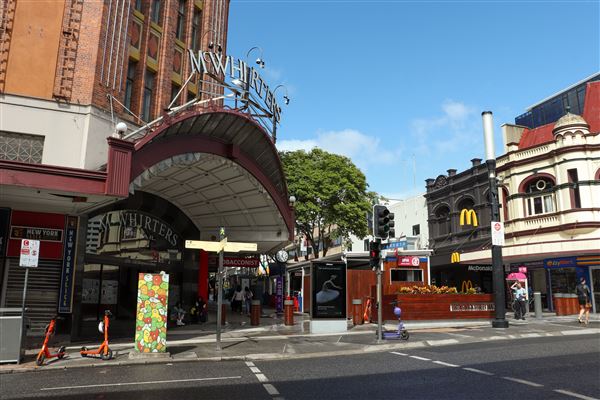 Brunswick Street Mall (25/04/2023 - Credits: Screen Queensland)