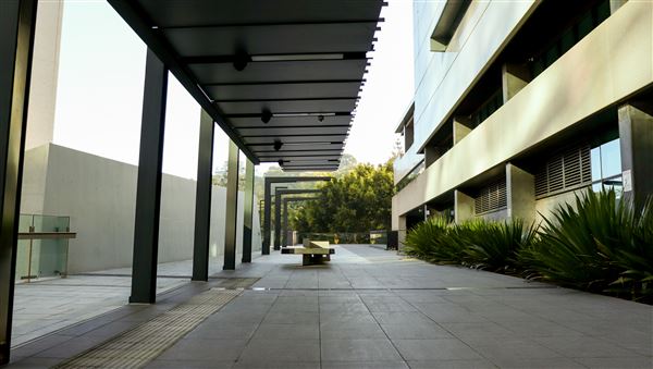 Brisbane Magistrates Court - Courtyard & Streetscape (2/06/2023 - Credits: Screen Queensland)