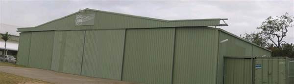 Caboolture Airport Hangars (29/08/2003)