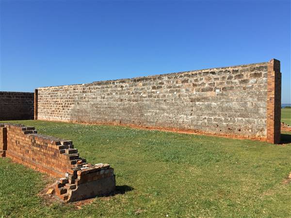 St Helena Island National Park - Exercise Yards & Ruins (23/09/2015 - Credits: Neil McGregor)