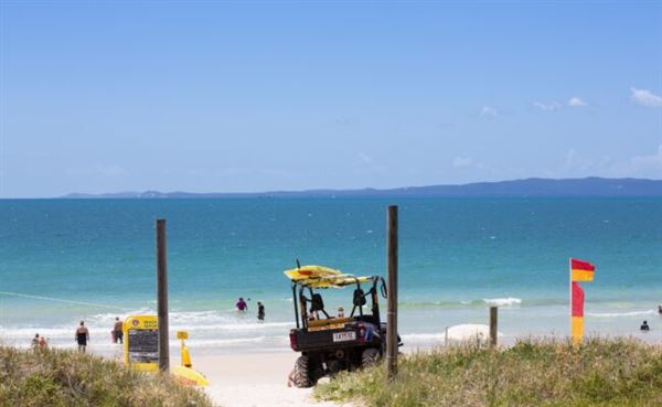 Woorim Beach - Bribie Island (26/07/2022 - Credits: www.visitmoretonbayregion.com.au)