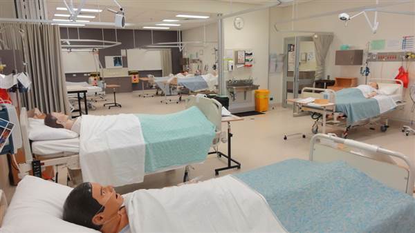 Hospital Wards & Nurses Stations - School of Pharmacy and Medical Sciences, Griffith University (2/09/2013)