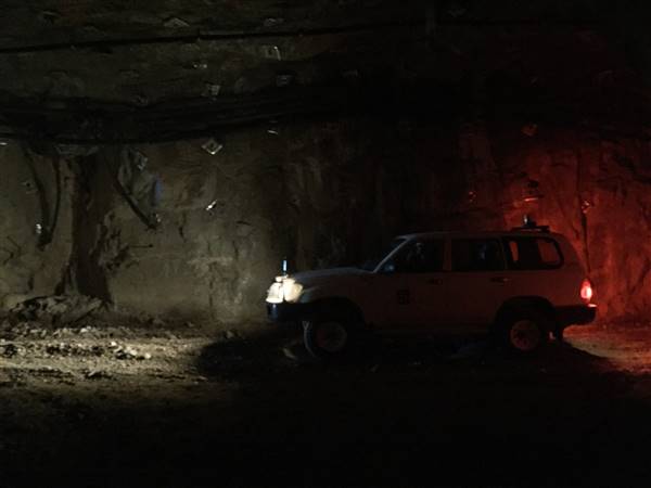 Underground Tunnels - Gold Mine (13/08/2015 - Credits: Neil McGregor)