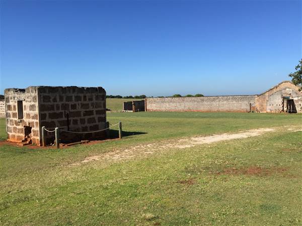 St Helena Island National Park - Exercise Yards & Ruins (23/09/2015 - Credits: Neil McGregor)