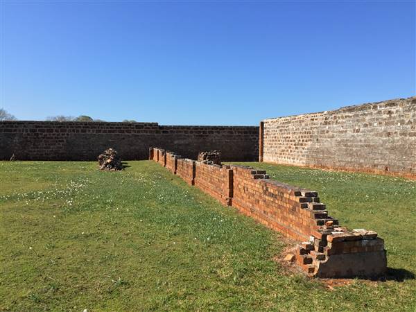 St Helena Island National Park - Exercise Yards & Ruins (23/09/2015 - Credits: Neil McGregor)
