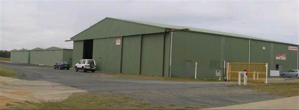 Caboolture Airport Hangars (29/08/2003)
