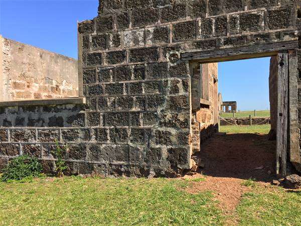 St Helena Island National Park - Exercise Yards & Ruins (23/09/2015 - Credits: Neil McGregor)