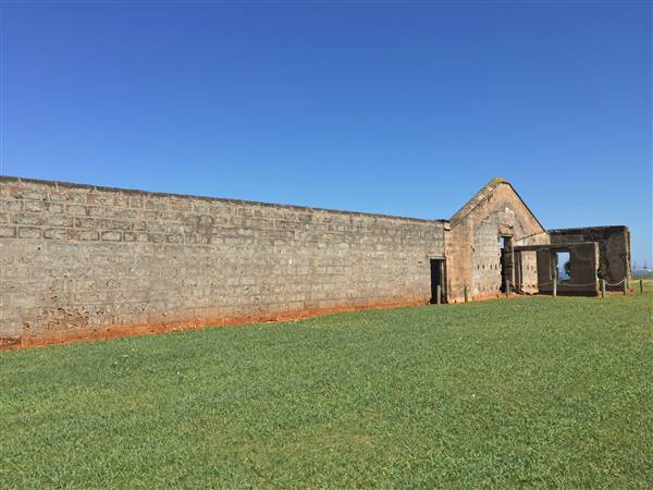 St Helena Island National Park - Exercise Yards & Ruins (23/09/2015 - Credits: Neil McGregor)