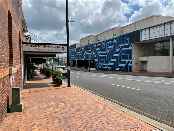Mixed Heritage Street with Mural (29/01/2021 - Credits: Kathryn Metcalfe)