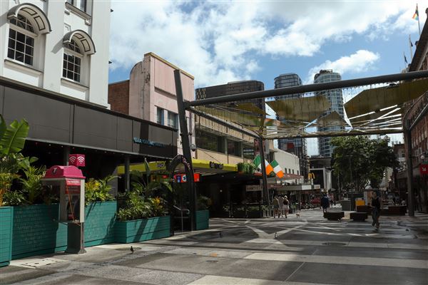 Brunswick Street Mall (25/04/2023 - Credits: Screen Queensland)